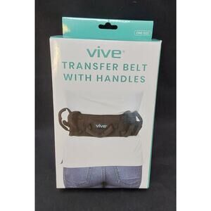 New transfer belt with handles by Vive Health heavy duty clip